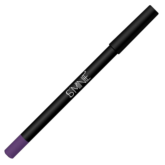 ISMINE One Purple Lip Liner, Professional Matte Lip Pencil Waterproof Long Lasting Smooth Natural Lip Liner (#21)