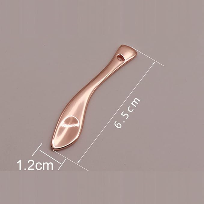 4 Pieces Zinc Alloy Makeup Spatula Eye Cream
