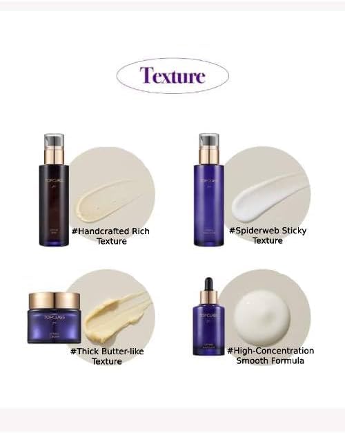 CHARMZONE TopClass Lifting 7th Skincare Set – Korean Anti-Aging 4-Piece Set with Toner, Emulsion (4.05 fl oz) & Ampoule, Cream (1.69 fl oz) – Firming & Lifting with Triple Collagen