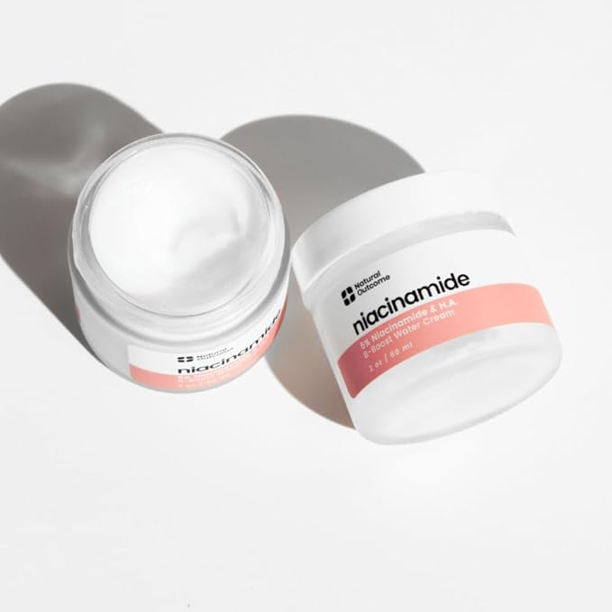 Niacinamide Moisturizer – Oil-Free Non-Comedogenic Face Moisturizer with Niacinamide, Lightweight Hydrating Cream for All Skin Types, Vegan, Organic, and Cruelty-Free Skincare