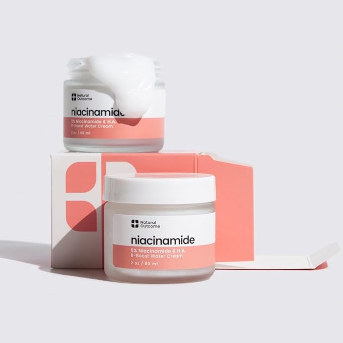 Niacinamide Moisturizer – Oil-Free Non-Comedogenic Face Moisturizer with Niacinamide, Lightweight Hydrating Cream for All Skin Types, Vegan, Organic, and Cruelty-Free Skincare