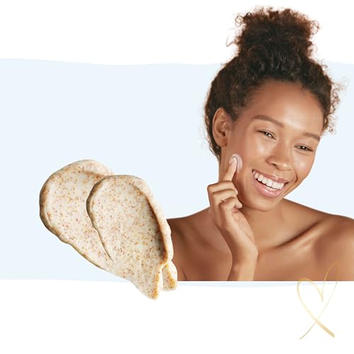 Snail Script Exfoliating Face Scrub, Advanced Snail Mucin Scrub daily deep scrub pore cleansing scrub for Dry & Sensitive Skin, Korean Skin Care Brightening Facial Scrub for youthful dewy skin