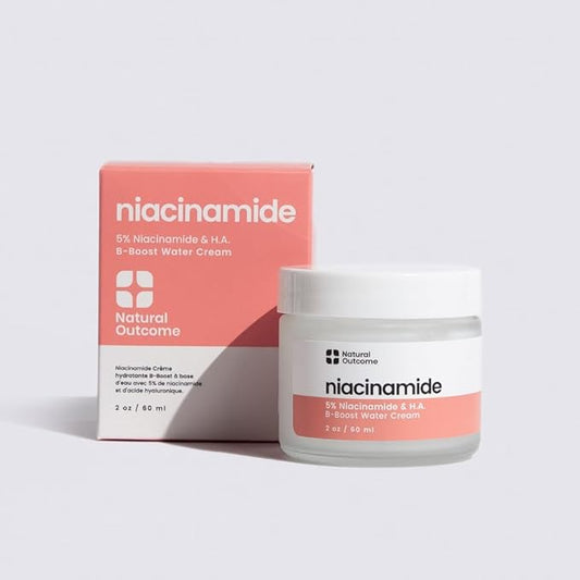 Niacinamide Moisturizer – Oil-Free Non-Comedogenic Face Moisturizer with Niacinamide, Lightweight Hydrating Cream for All Skin Types, Vegan, Organic, and Cruelty-Free Skincare