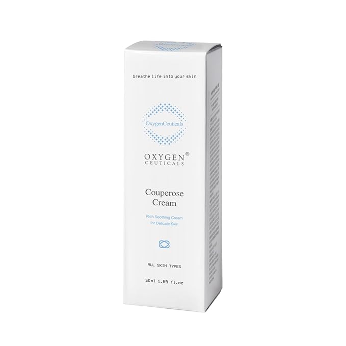 Couperose Cream – Soothing Cream with Tomato Stem Cell, Turnip Extract & Ceramide NP, Calming Redness & Strengthening Skin Barrier for Sensitive Skin. 1.69 fl.oz (50ml)