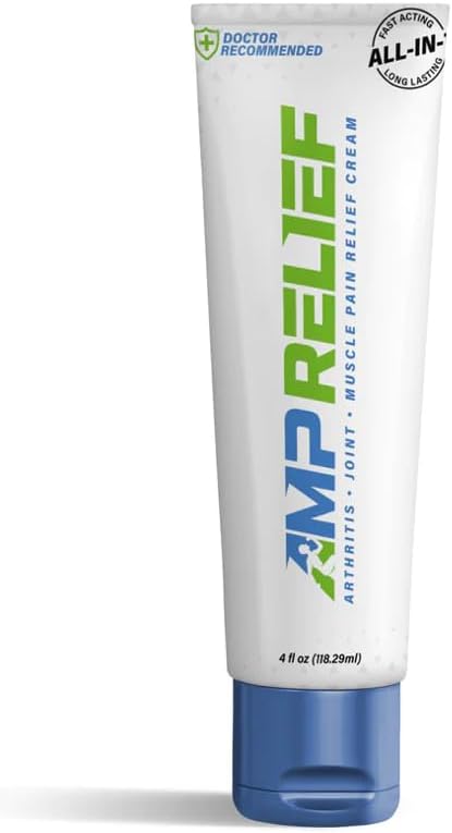 Cream - 4oz - All Natural Topical Pain Cream with Arnica, Boswellia, Eucalyptus and Menthol
