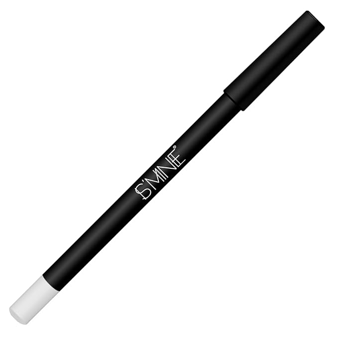 ISMINE One White Lip Liner, Professional Matte Lip Pencil Waterproof Long Lasting Smooth Natural Lip Liner (#22)
