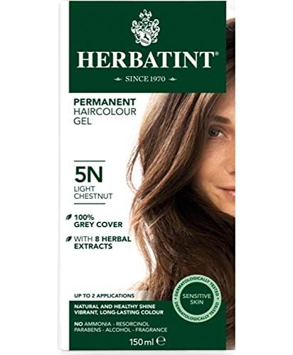 Herbatint Permanent Haircolor Gel, 5N