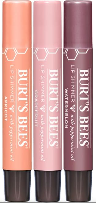 Burts Bees Kissable Colo, Apricot, Grapefruit,