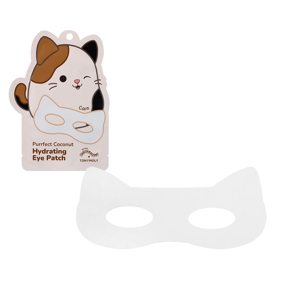 TONYMOLY x Squishmallows Hydrating Eye Patch Set – Assorted Depuffing & Moisturizing Under Eye Patches with Berry Extract & Vitamin C