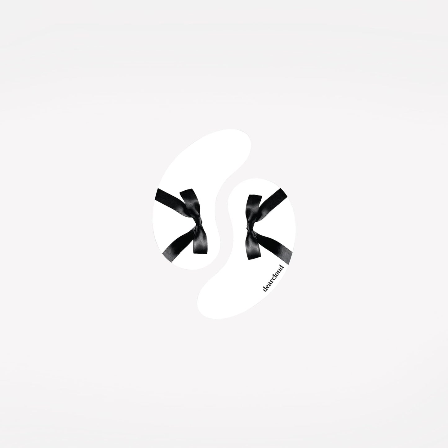 dearcloud Super Glow Under Eye Patches – Niacinamide & Vitamin C – Korean Skin Care – Travel Size Toiletries (Set of 3)