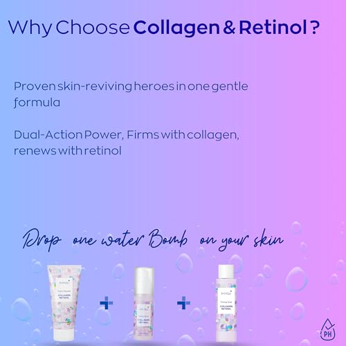 Firming Collagen Face Wash with Retinol – Korean Skincare Cleanser for Radiant, Youthful Skin – Made in Korea – 120ml