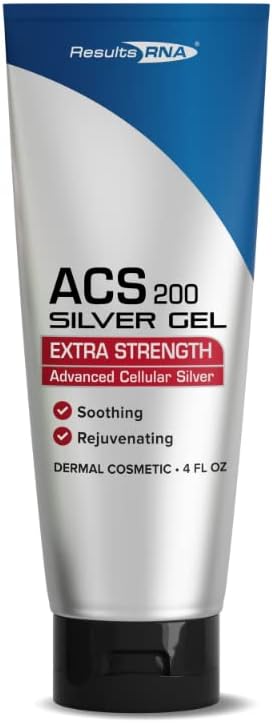 Results RNA - ACS 200 Silver-Glutathione Gel – Advanced Cellular Colloidal Silver Gel for Wound Care & Superior Dermal Healing. Clinically Proven. Recommended by Doctors Worldwide (4 oz - 60 day)