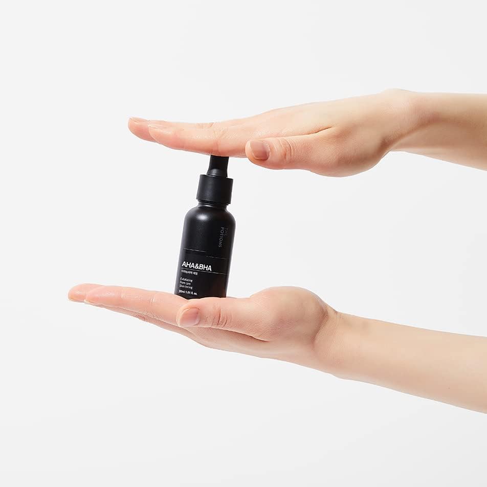 The Potions Smooth & Renew Set | Exfoliating Peptide, Probiotics Ampoule, AHA BHA Serum Korean Skincare Daily Routine