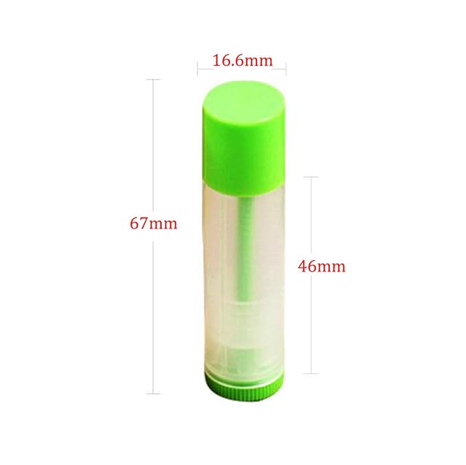 5ml 50 Pcs Empty Clear Lip