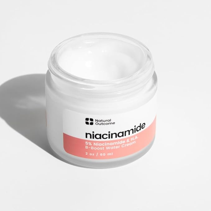 Niacinamide Moisturizer – Oil-Free Non-Comedogenic Face Moisturizer with Niacinamide, Lightweight Hydrating Cream for All Skin Types, Vegan, Organic, and Cruelty-Free Skincare