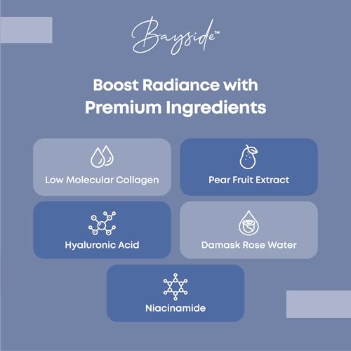 Collagen Face Mask | Hydrating Beauty Skincare Face Mask for Glass Skin, Revitalizing Overnight Collagen Facial Mask for Wrinkles, Selfcare Sheet, Moisturizing Facial Skin Care Product for Women & Men