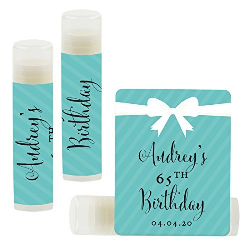 Andaz Press Personalized Milestone Birthday Party Balm