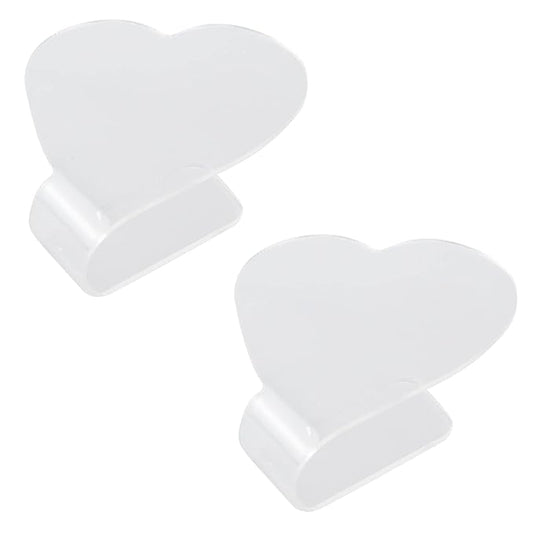 Acrylic Hand Makeup Mixing Palette Hand Held Heart-Shaped
