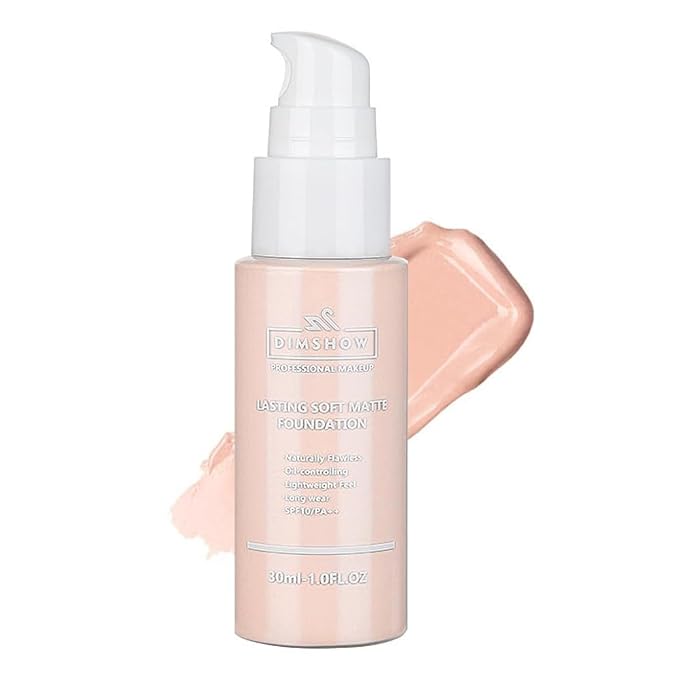 Flawless Matte Liquid Foundation Makeup, Vegan & Cruelty-Free, (01, ) 30ml