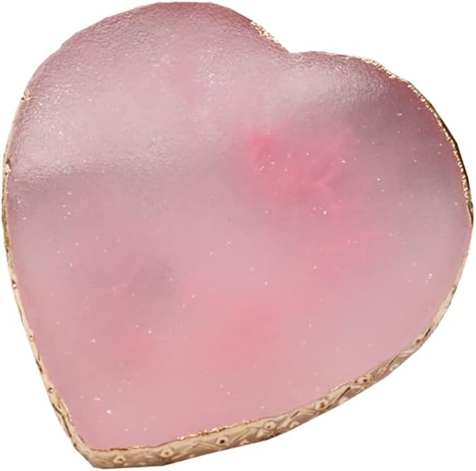 Heart Shape Resin Palette Nail Art Painting Palette