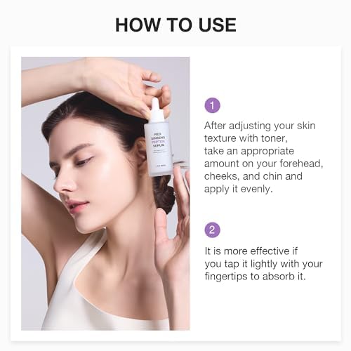 Donginbi LAB 1899 Red Ginseng Peptide Serum - Quick Lifting Facial Serum and Moisturizer, Korean Skin Care Antioxidant Facial Essence for Youthful and Radiant Skin, 1.69 floz / 50 ml