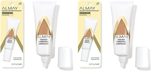 Almay Anti-Aging Concealer, Face Makeup with Hyaluronic Acid, of 2)