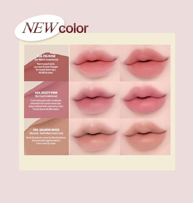 Heart Percent Dote On Mood Lip Pencil, Long-Lasting Creamy Lip Crayon Smooth Color Liner Retractable Lipstick Pencil 0.8g, 20. Salmon Beige