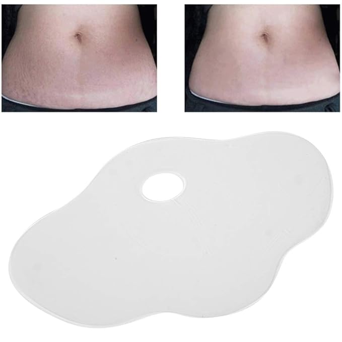 Beauty Stickers,Reusable Silicone AntiWrinkle Belly Stomach
