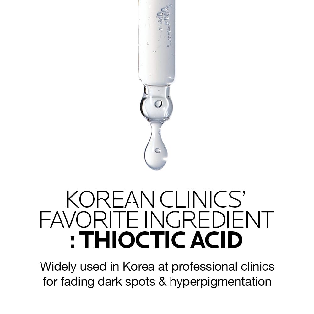 MIMUMIMU Dark Spot Remover Serum for Face | Korean Clinic Skincare - Thioctic Acid 0.01% & Niacinamide 5% | Spot Treatment for Melasma, Hyperpigmentation, Discoloration, Acne Scars | 30ml/1.01 fl.oz