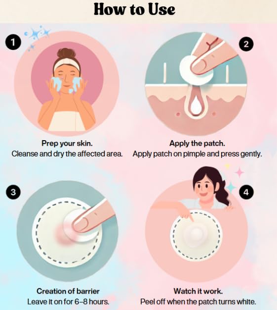 SKINSENPAI™ Pimple Patches – 120 Count Ultra-Thin & Transparent Hydrocolloid Stickers – Gentle Patches for Face and Skin Care – Spot Stickers for Day and Night Use