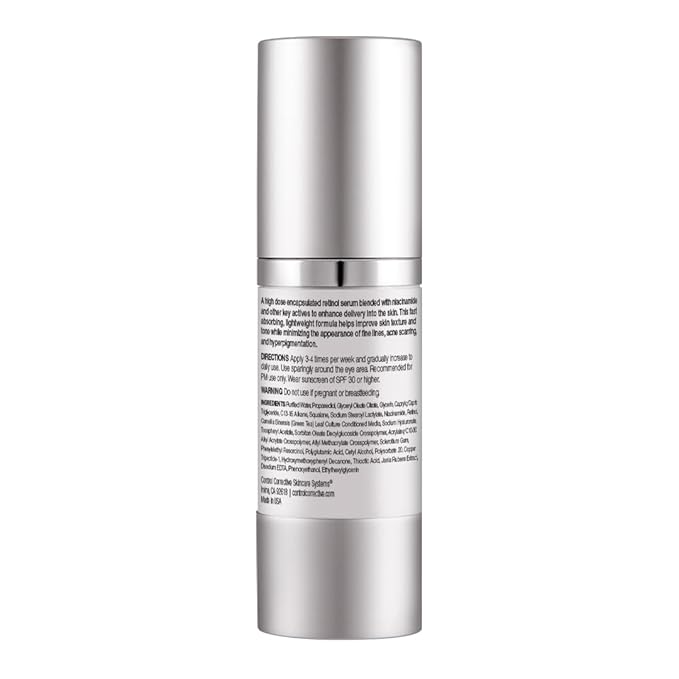 CONTROL CORRECTIVE Advanced Retinol Plus with Niacinamide and Poly-Pore, Minimizes Wrinkles, Revitalizes Dull Skin