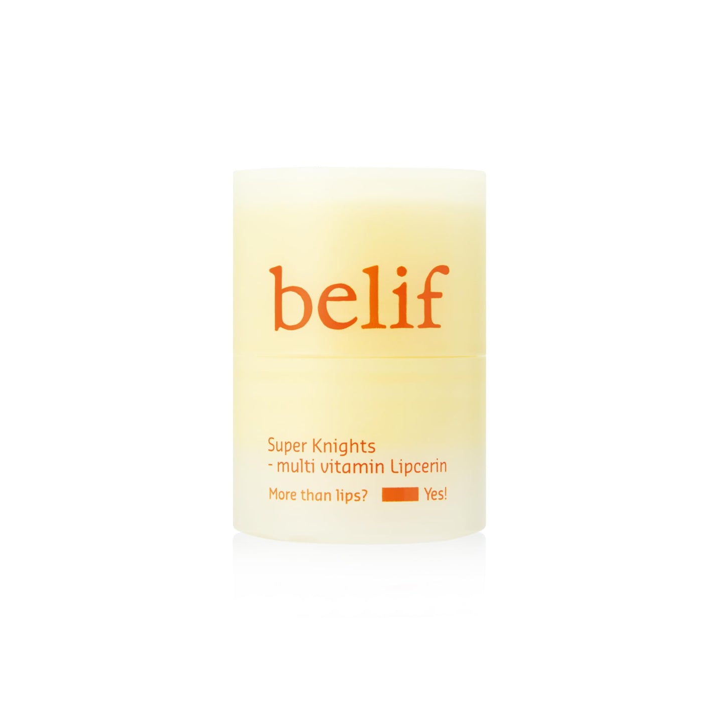 belif Super Knights Multivitamin Lipcerin | Multi-Purpose Glossy Lip Butter Balm with Vitamin B3, C, E & B12 | Smooths Lip Texture & Strengthens Barrier | Hydrating Korean Lip Care for Teens & Women