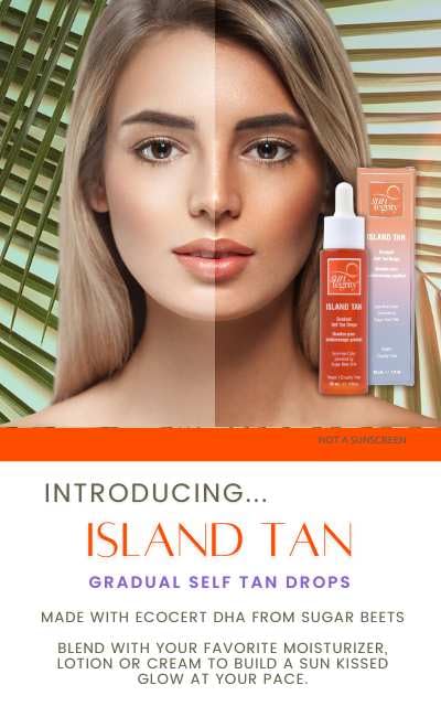 Island Tan Gradual Self Tan Drops by Suntegrity