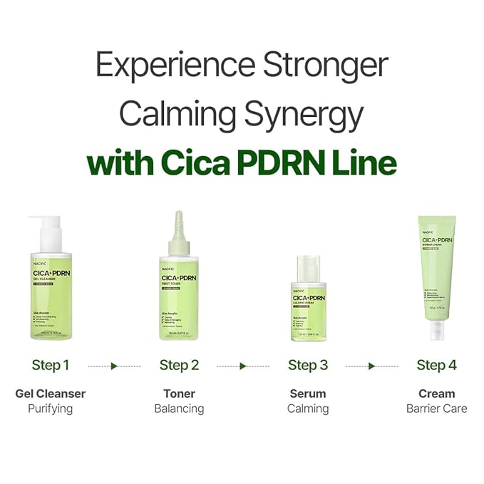 NACIFIC Cica PDRN Barrier Cream 1.76 oz 50g – Centella Asiatica, Moisturizing Barrier Repair and Strengthening Cream with PDRN for Dry and Sensitive Skin, Calming Korean Skincare