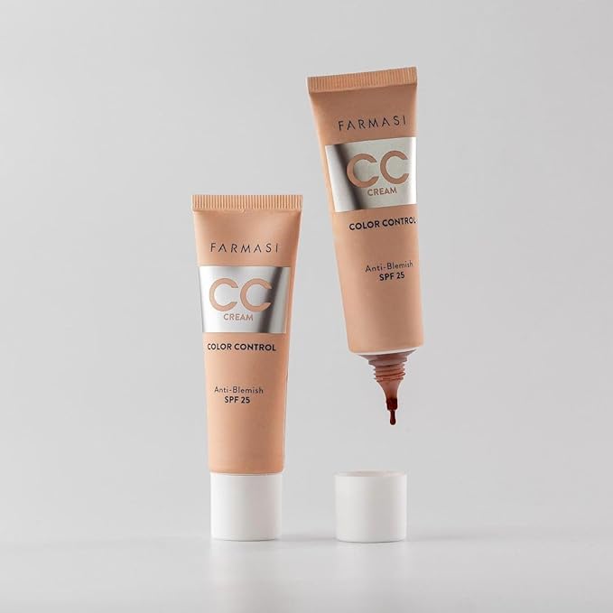FARMASi CC Color Control Cream, Natural and Flawless 01 Light