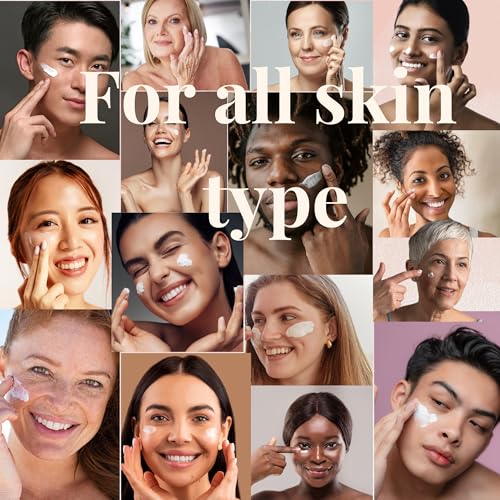 Liv La Fay Retinol Collagen Face & Neck Cream with Ceramides & Hyaluronic Acid – Day & Night K-Beauty Moisturizer – Korean Skincare Ingredients – 1.7 fl oz