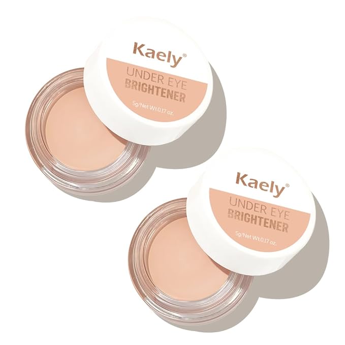 evpct 2Pcs under Eye Brightener, Nourishing Luminous under 07# Fair