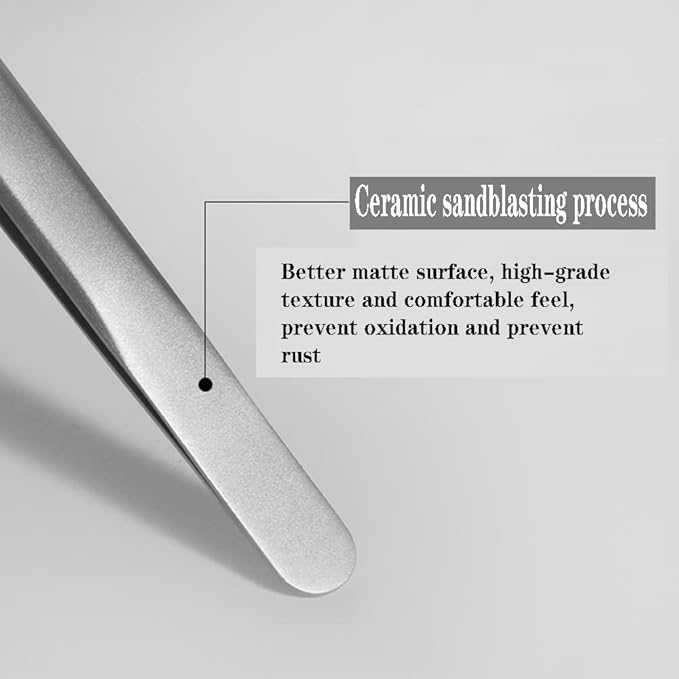 Professional Blackhead Remover Pimple Popper Tool,Comedones Extractor Acne Removal Tweezers for Blemishs，Whitehead Popping,Zit Removing for Nose Face,Stainless Steel Makeup Tool