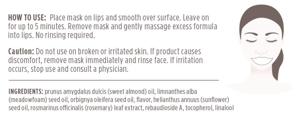 Burt's Bees 100% Natural Origin Moisturizing Lip Mask, Single Use Conditioning Lip Care , 1 Count (Package May Vary)