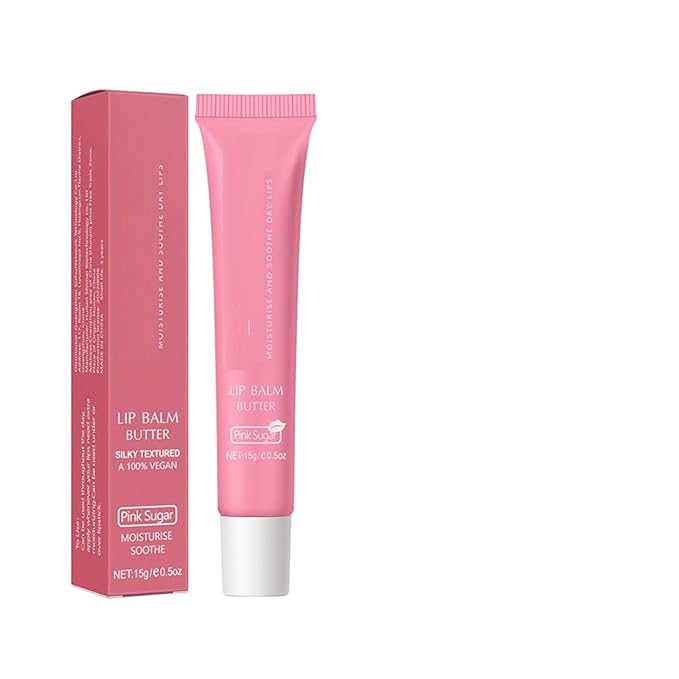 6 Color Hydrating Lip Butter Balm, Sugar)