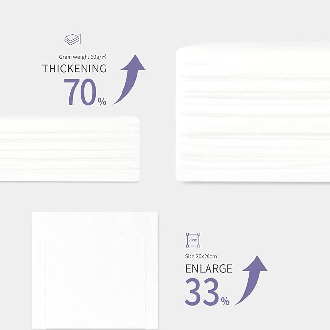 Disposable Face Towel XL Facial Wipes