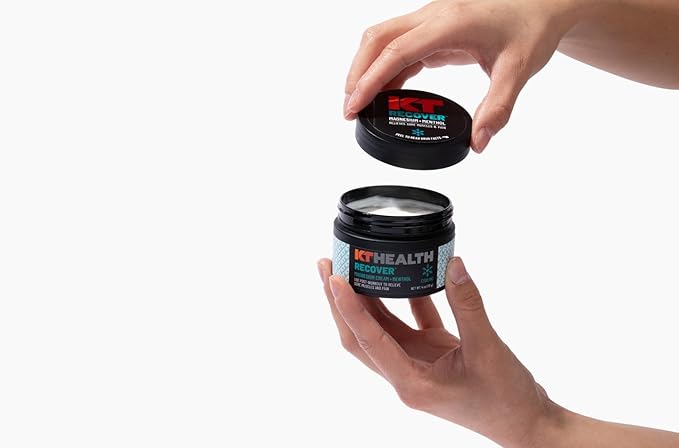 KT Health, Magnesium Cream, Recover - Cools and Relieves Muscles and Joint Pain - Use Post-Workout to Reduce Soreness