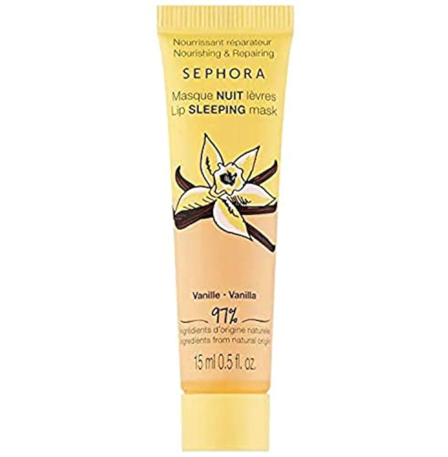 Sephora Lip Sleeping Mask - Vanilla (overnight lip mask nourished lips)