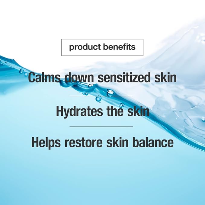 Control Corrective Sensitive Skin Tonic with Aloe, 6.7 Fl Oz - Calms Overstimulated Or Reddened Skin Types, Soothing & Sedating with Aloe Vera & Chamomile Extracts, Refreshing, Relaxing, Replenishing