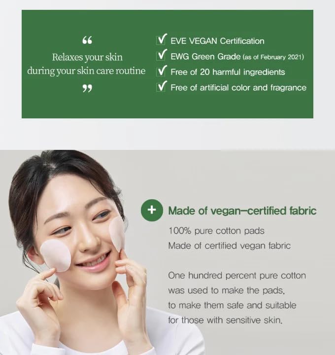 Waterful Refining Toner Pads for Sensitive Skin, Hydrating & Calming with Kombucha Essence, 100% Vegan, Cruelty-Free, Natural Ingredients Toner Pad for Pore Care & Anti-Aging, Korean Skincare -90 pads