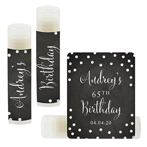 Andaz Press Personalized Milestone Birthday Party Chalkboard,