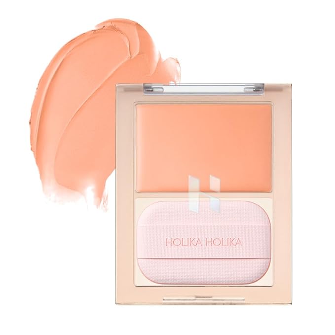 HOLIKA HOLIKA Colored Milk Cream Blush 01 CUTIE Clean, Buildable