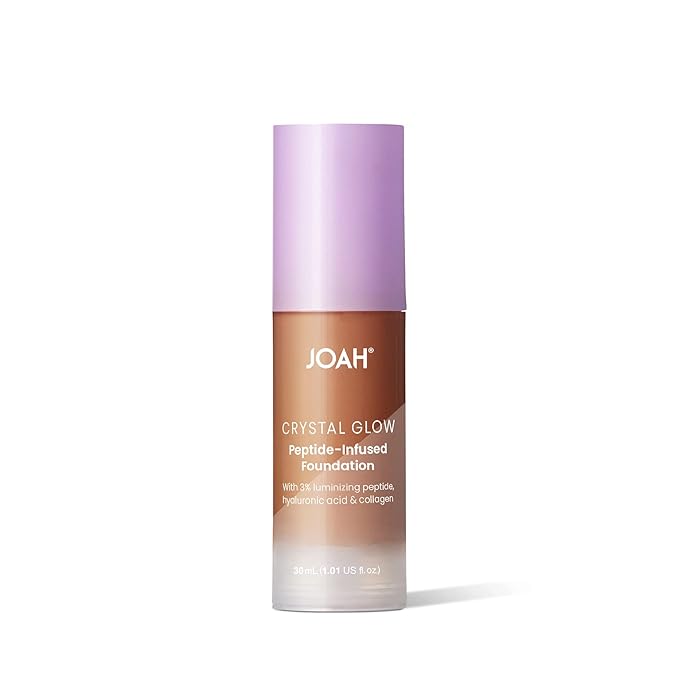 JOAH Peptide Infused Foundation, 2-1 Korean Face Makeup 1.01 Oz