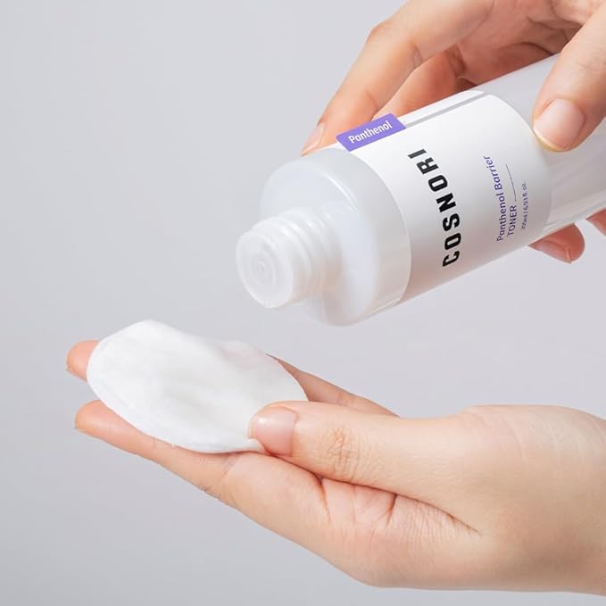 COSNORI Panthenol Barrier Toner - Vegan Skin Barrier strengthening Toner, Korean Skincare, High Content panthenol, Kakadu Plum Extract, Skin Texture&Hydration Care, 6.93 fl.oz