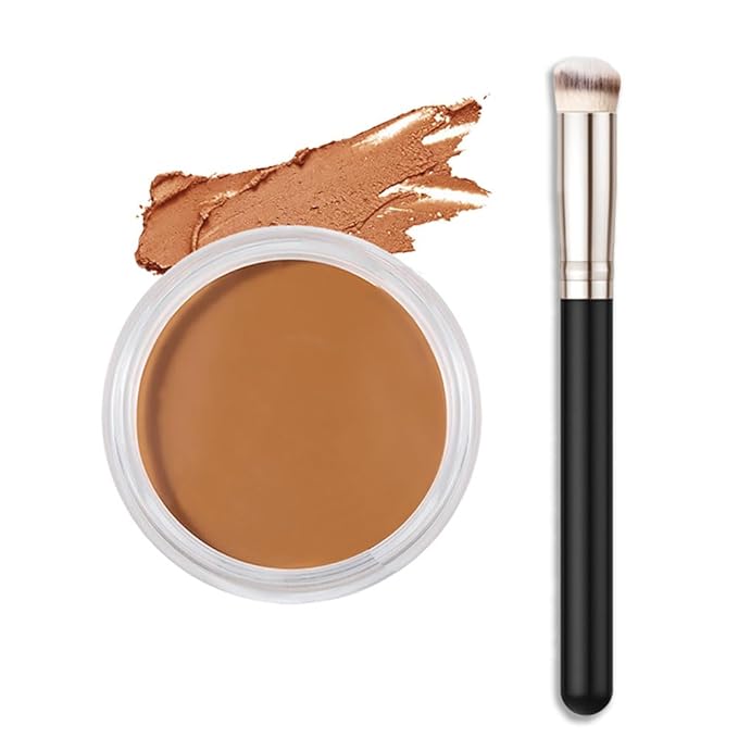 Kaely Cream Pot Concealer Full Coverage Set,Conceal Brighten